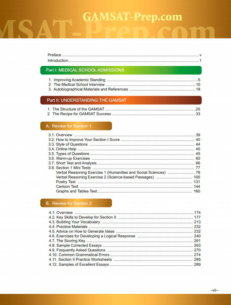 Gold standard gamsat books Gold standard gamsat books picture