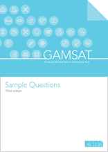 GAMSAT Sample Questions: Official Online PDFs vs. Booklets